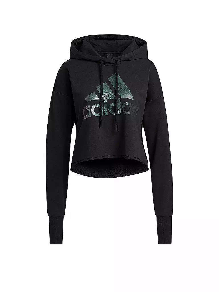 ADIDAS Damen Hoodie Holiday Graphic schwarz